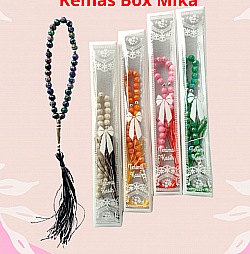 TASBIH MAWAR KEMAS BOX MIKA Rp 2.400,-