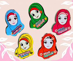 PIN / BROS HIJAB KEMAS PLASTIK Rp 800,-