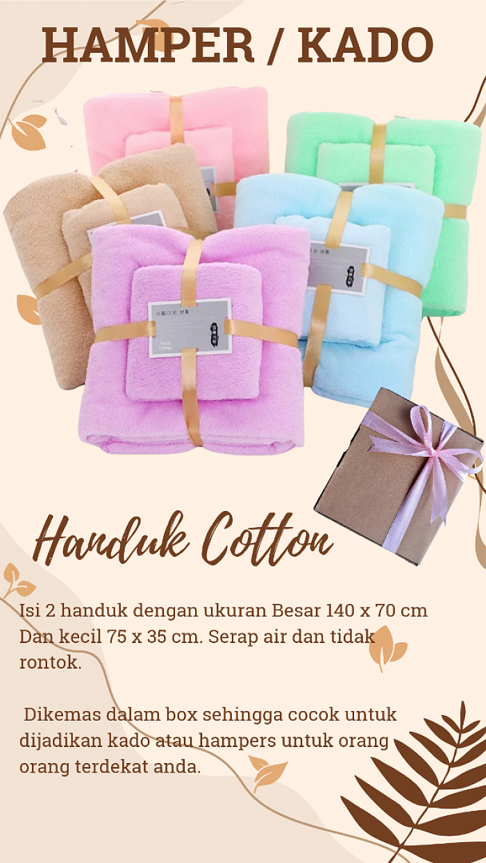 HANDUK COTTON Rp 40.000,-