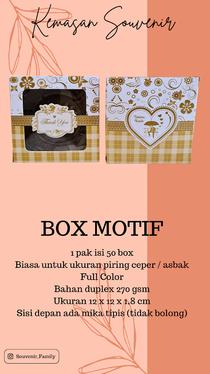 BOX MOTIF Rp 60.000 /50 box