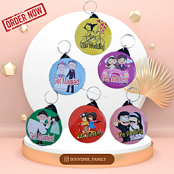 GANTUNGAN KUNCI COUPLE KEMAS PLASTIK Rp 1.000,-