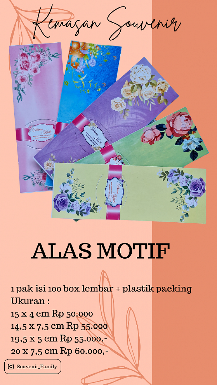 ALAS SOUVENIR + PLASTIK