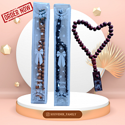 TASBIH KAYU KEMAS BOX MIKA Rp 2.100-