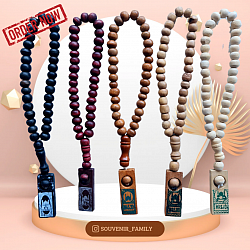 TASBIH KAYU KEMAS PLASTIK Rp 1.700,-