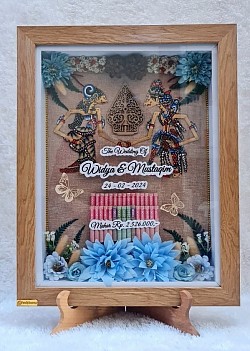 MAHAR WAYANG UK. 30 X 40 CM Rp 450.000,-