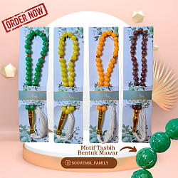 TASBIH MAWAR KEMAS PLASTIK ALAS Rp 1.900,-