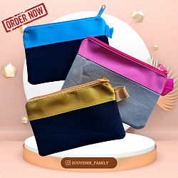 POUCH / DOMPET KAIN 12X17 CM KEMAS PLASTIK Rp 2.500,-