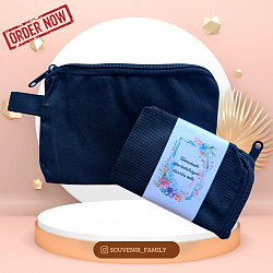 POUCH SPUNBOND POLOS UK. 12X17 CM KEMAS PLASTIK Rp 2.000,-