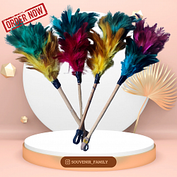 KEMOCENG BULU 30 CM KEMAS PLASTIK Rp 2.500,-