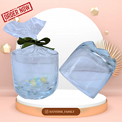 GELAS SLOKY KACA 5,5 CM KEMAS PLASTIK Rp 2.900,-