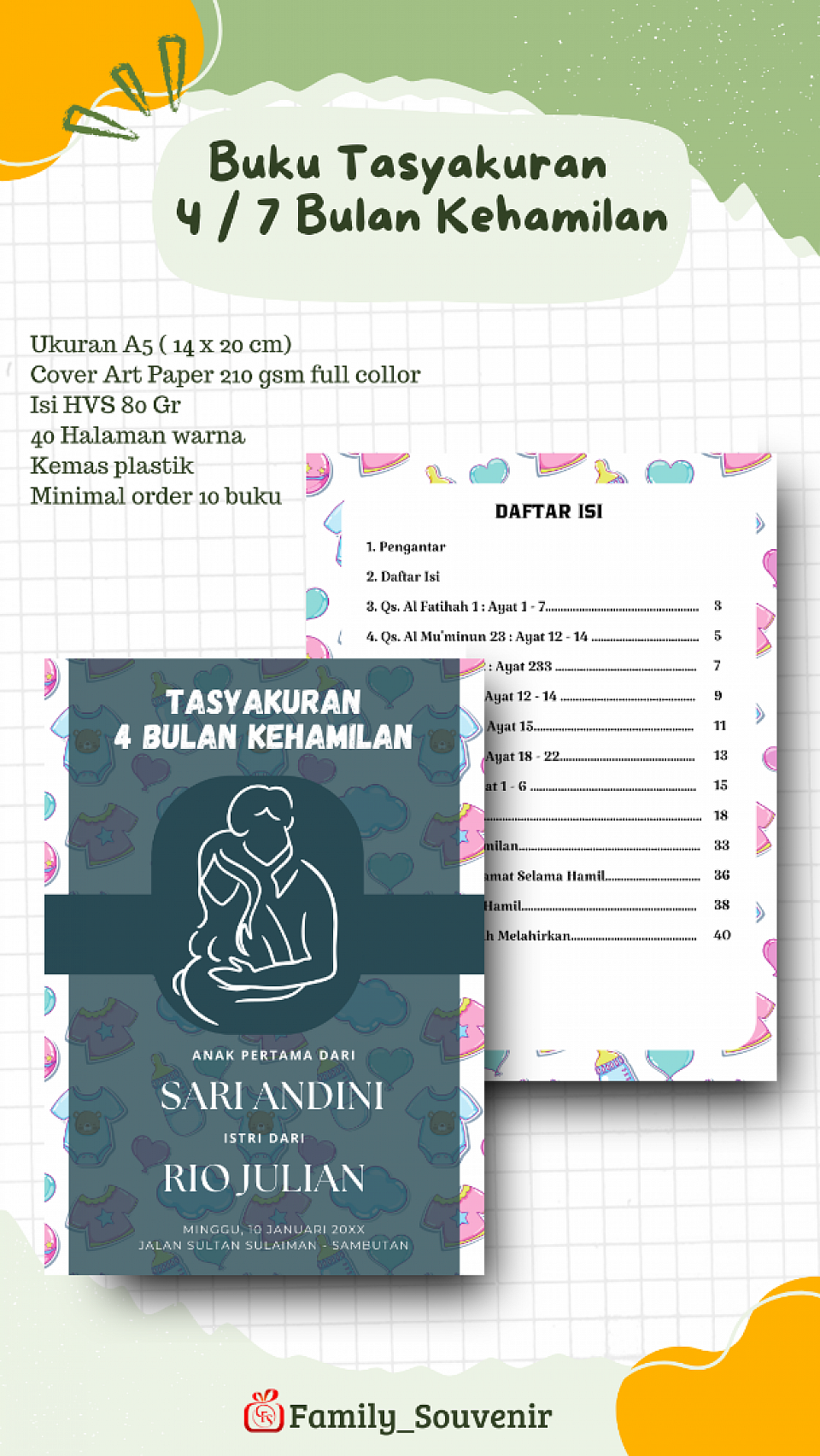 BUKU TASYAKURAN KEHAMILAN