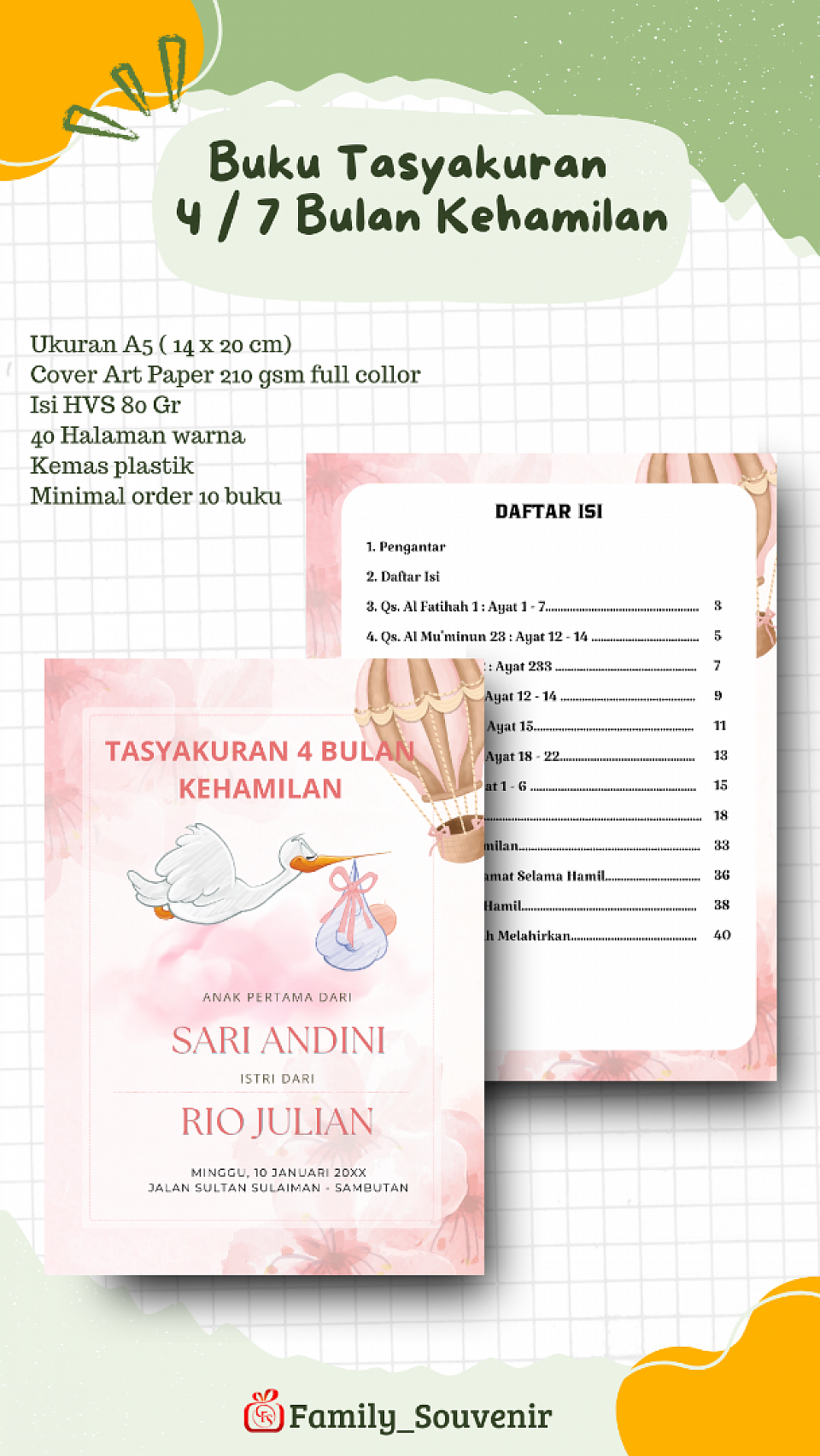 BUKU TASYAKURAN KEHAMILAN