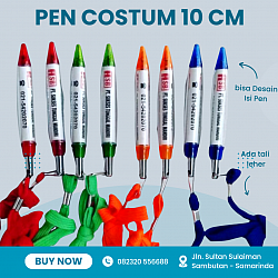 PEN COSTUM 10 CM Rp 3.000,-