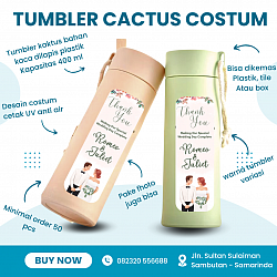 Tumbler cactus costum