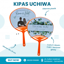 KIPAS UCHIWA COSTUM RP 8.000,-
