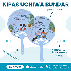 KIPAS UCHIWA COSTUM BUNDAR Rp 8.000,-