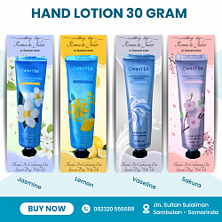 HAND LOTION 30 Gr Rp 3.700,-