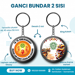 GANCI BUNDAR 2 SISI (44 mm Rp 3.000, 45 mm Rp 3.500 dan 58 mm Rp 4.000)