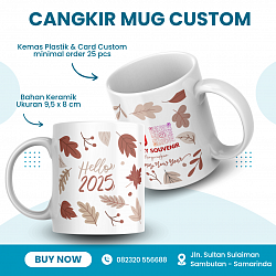 CANGKIR MUG KEMAS BOX Rp 25.000,-