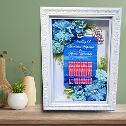 MAHAR BIRU 20X30 CM Rp 270.000
