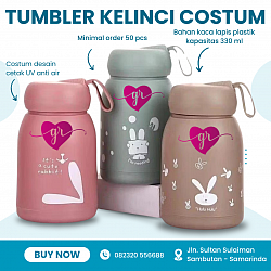 CUSTOM 1 SISI Rp 14.000,-