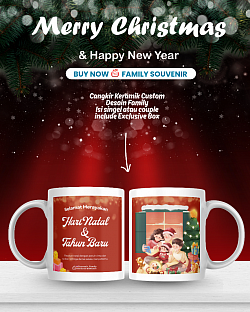 DESAIN FAMILY Singel Rp 35.000,- Double Rp 70.000,- Cetak Nama +Rp 5.000,-