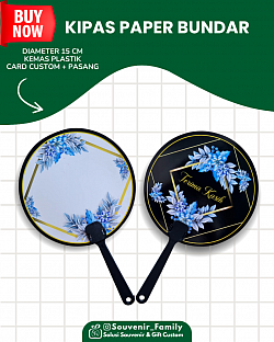 KIPAS PAPER BUNDAR KEMAS PLASTIK Rp 1.700,-
