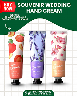 HAND CREAM 30 Gr Rp 3.700,-